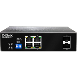 D Link Dis F G Ps E Port Gigabit Industrial Poe Switch With Poe Ports And Sfp Ports